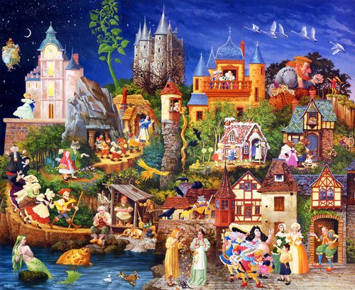 Fairy Tales - 1,500 piece SunsOut puzzle - for Ages 12+