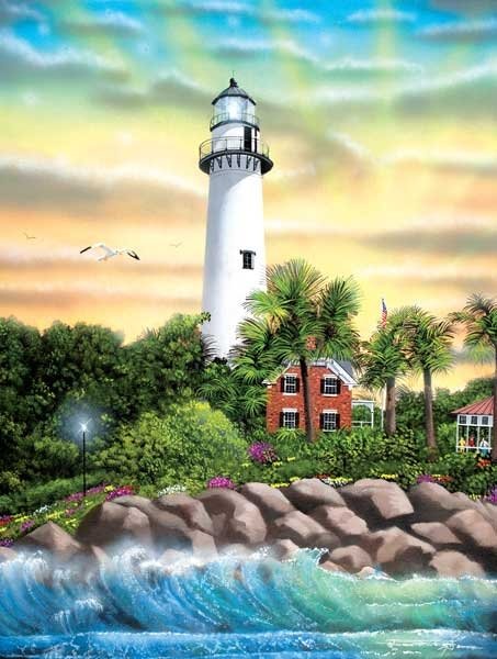 Hope - Lighthouse - 500 piece SunsOut puzzle - for Ages 12+