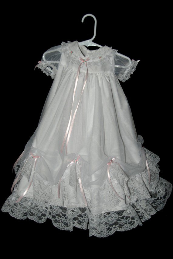 Mary Handmade Christening Gown 9-12 Months