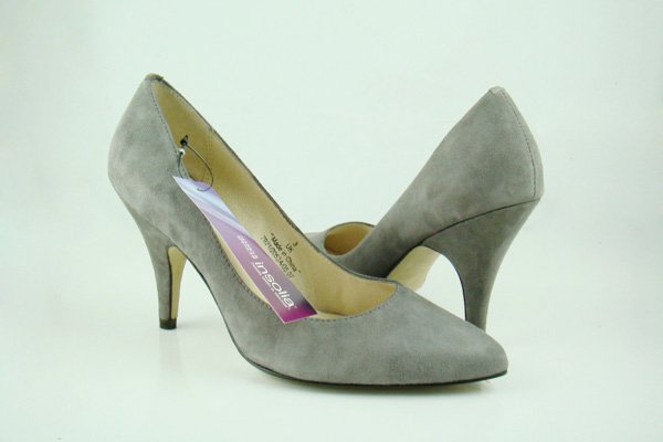 Ladies Dress Shoes High-Heeled Shoes Grey UK Size:4- 8