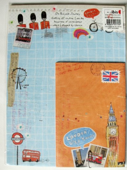 Cute London City Tour Letter Set