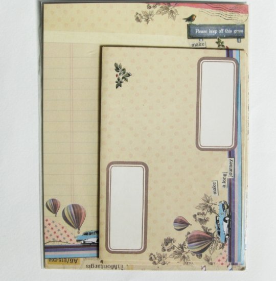 Cute Make A Long Journey Letter Set