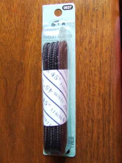 Brown / Black 45" Hiker Boot / Shoe Laces / Shoelaces (45 inch)