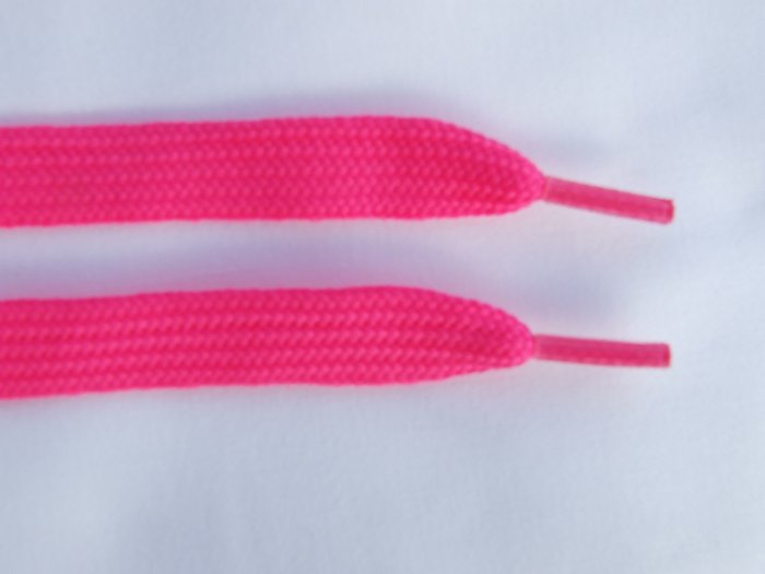 Neon Pink Shoelaces
