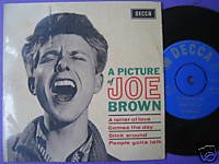 Joe Brown 7in EP india Dum Dum India