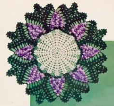 Grape Doily Pattern