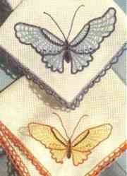Butterfly Hankies Pattern