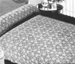 Pinecone Bedspread Pattern