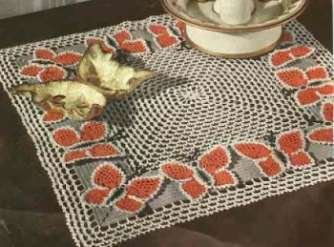 Butterfly Night Table Doily Pattern