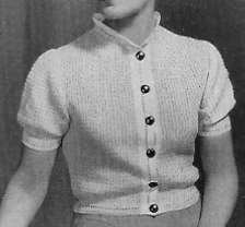 Barette Stitch Blouse Pattern