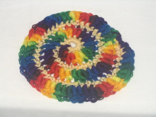 Rainbow Super Frisbee