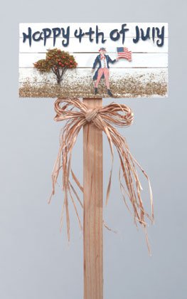Changeable Holiday Garden Sign