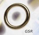 Zircon Gold Smooth Segment Rings