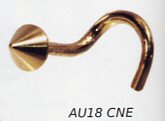 18k Gold Cone Nostril Stud
