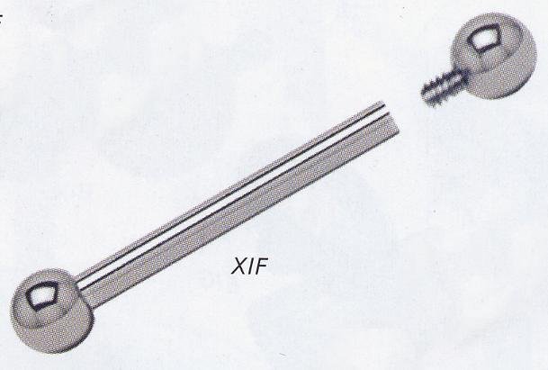 Titanium Internally Threaded Microbell