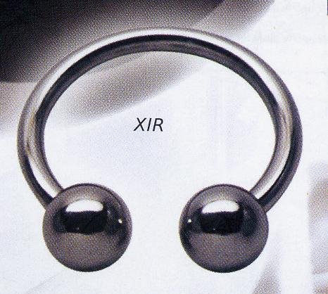 Titanium Internally Threaded Circular Barbell