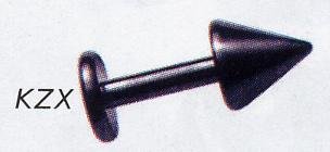 Blackline Micro Spiked Labrets