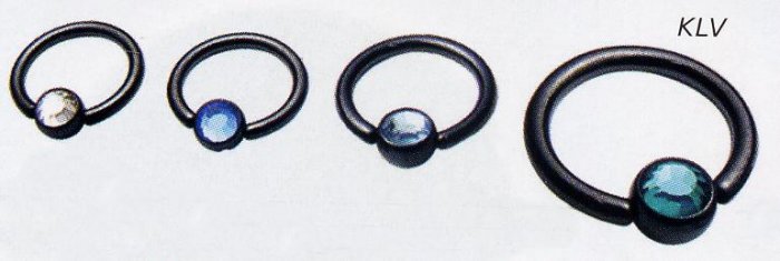 Blackline Slave Jewelled Balls