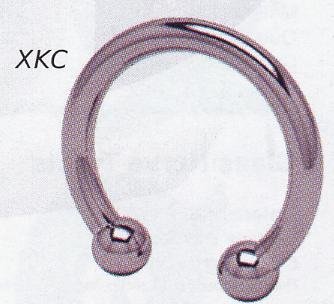 Titanium Caviar Circular Barbells