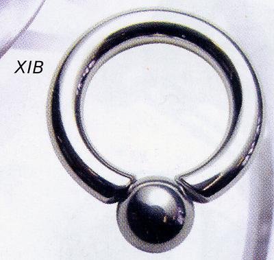 Titanium Screw-in Ball Rings