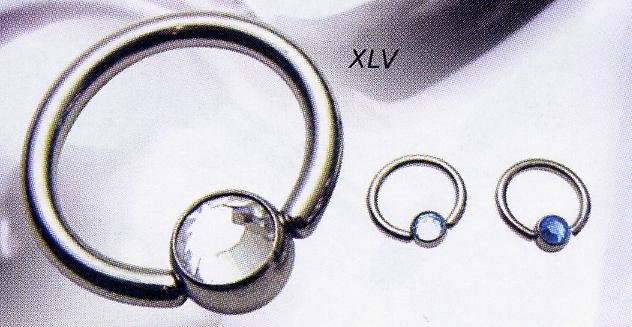 Titanium Slave Jewelled Balls