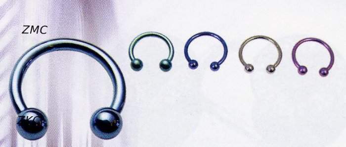 Titanium Micro Circular Barbells