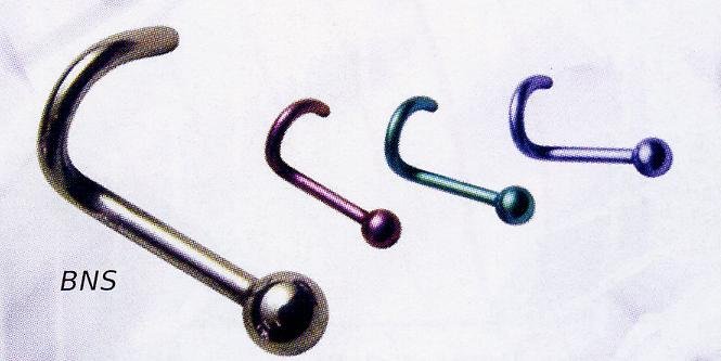Titanium Ball Nostril Studs