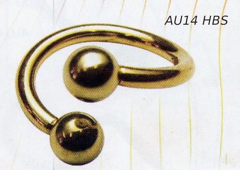 Body Spiral 14k Gold