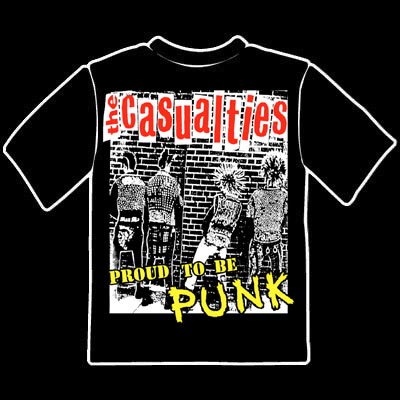 Casualties Proud To Be Punk Tee