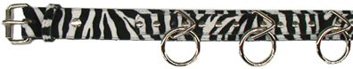 Zebra Ring Belt