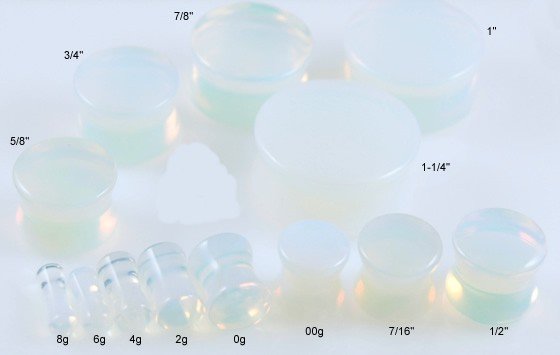 Opalite Stone Plug