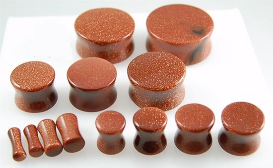 Red Goldstone Plug