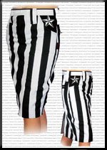 Striped Pencil Skirt