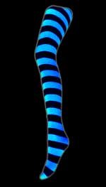 Blue Strip Stocking