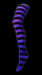 Purple Strip Stocking