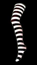 White Strip Stocking