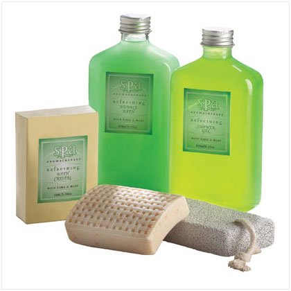 Minty Lime Spa Basket. Great Gift or treat yourself!