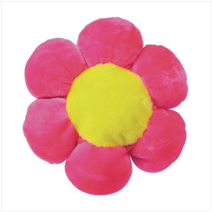 Daisy Cushion- Pink & Yellow