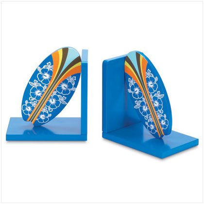 Surfboard Bookends