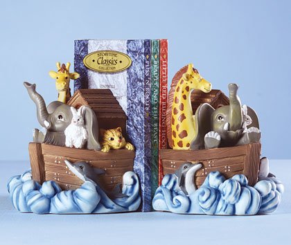 Noah's Ark Bookends