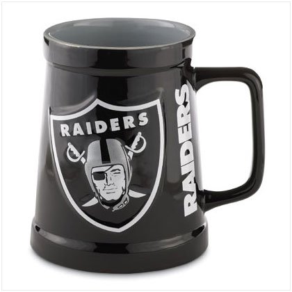 Sculpted Tankard- Oakland Raiders