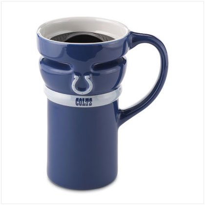 Ceramic Travel Mug- Indianapolis Colts
