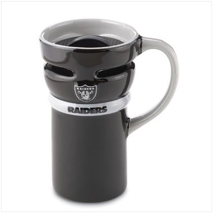 Ceramic Travel Mug- Oakland Raiders