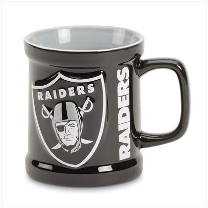 Sculpted Mug- Oakland Raiders
