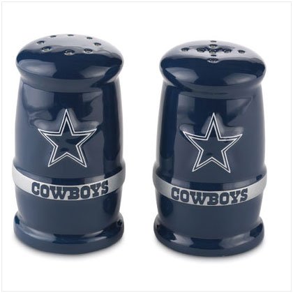 Sculpted Salt & Pepper Shakers- Dallas Cowboys