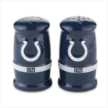 Sculpted Salt & Pepper Shakers- Indianapolis Colts