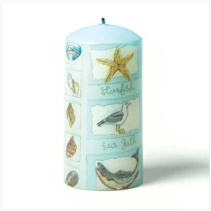 Coastline Scent Pillar Candle