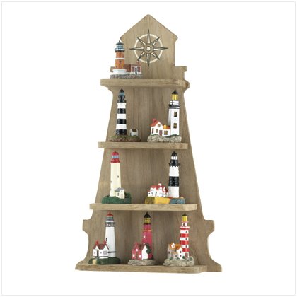 Lighthouse Shelp with 8 Lighthouses