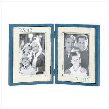 Seaside Double Photo Frame