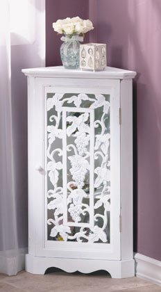 Grapevine Detaiil Corner Cabinet